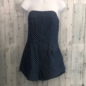 Annabella Polka Dot Romper Medium